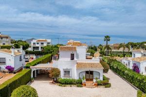 an aerial view of a white house at El Horreo Xabia in El Tosalet