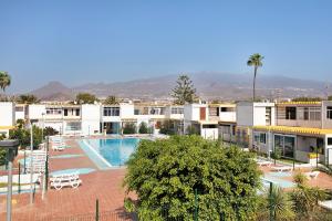 arial view of a resort with a swimming pool at Estudio Sagrario in Arona