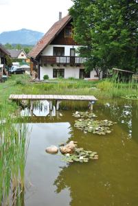 Loodusmaastik of the country house lähedal