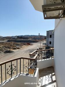 a view from the balcony of a building at 2 rooms, 2 balconies in Marsa Alam City