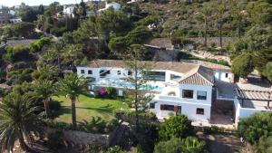 an aerial view of a house at The Cube in Zahara de los Atunes
