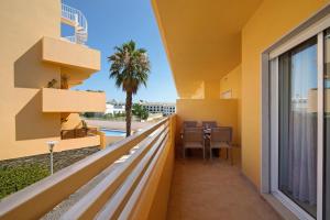 a view from the balcony of a building at Royal Cabanas Golf 85 in Cabanas de Tavira