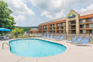 The swimming pool at or close to Days Inn by Wyndham Knoxville East