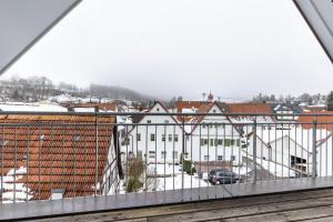a view of a large building in a city at Hohenzollern in Gammertingen +7 photos