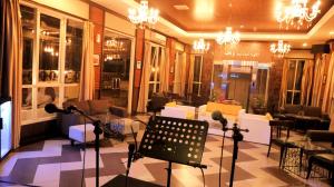 Posezení v ubytování Amarelo Hotel Solo
