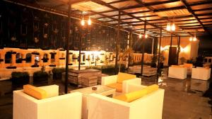Posezení v ubytování Amarelo Hotel Solo