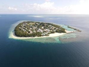 an island in the middle of the ocean at The Sandora Villa in Biladu