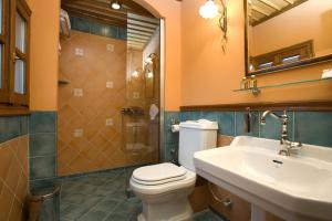 Kúpeľňa v ubytovaní Boutique Hotel Kokkino Spiti