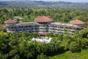 an aerial view of the resort at The Royal Corin Thermal Water Spa & Resort - Adults Only in Fortuna