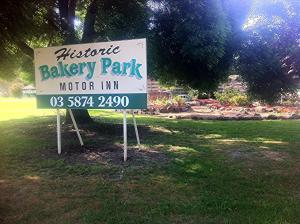 Zahrada ubytování Bakery Park Motor Inn