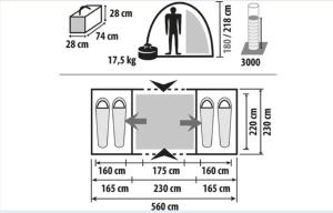 a schematic diagram of a laboratory with a man in a bucket at Surf Sky Tamraght in Tamraght Ouzdar