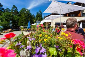 Zahrada ubytování Landkomforthotel Panorama & Restaurant Bella Vista
