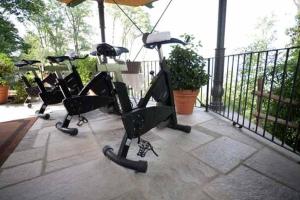 Fitness centrum a/nebo fitness zařízení v ubytování Hotel Villa Beccaris