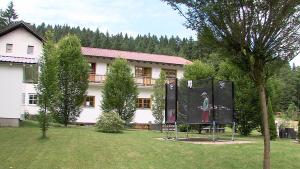 Zahrada ubytování Landgasthof zum Hirschenstein, Pension Garni