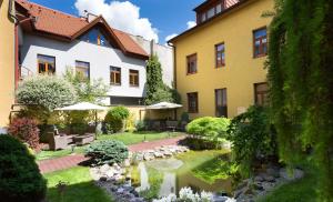 Zahrada ubytování Penzión Hradbová Residence & Spa