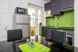 Kuchyň nebo kuchyňský kout v ubytování APARTMENT "Patricia"