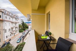 Balkón nebo terasa v ubytování APARTMENT "Patricia"