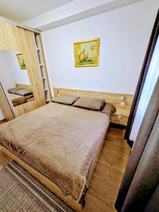 a bedroom with a bed in a room at Apartments A&A in Bibinje +24 photos