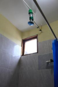 A bathroom at Restaurante, Bar y Hotel Jarachik