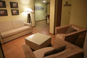 Гостиная зона в Hotel Azpiazu