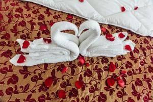 Postel nebo postele na pokoji v ubytování Hotel Azzurro