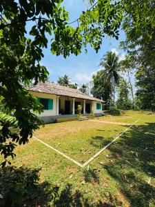 a house with a yard in front of it at Villa Ceylora in Busse +8 photos