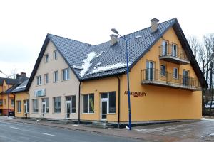 Budova, v ktorej sa apartmán nachádza