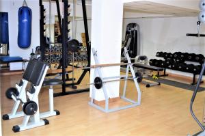 Fitness centrum a/nebo fitness zařízení v ubytování Park Hotel
