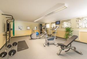 Fitness centrum a/nebo fitness zařízení v ubytování Hotel Brückenwirt Superior