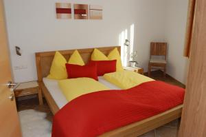 Una cama o camas en una habitación de Apart Patscheider