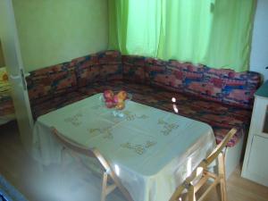 Posezení v ubytování Mobile Homes Vila Punta