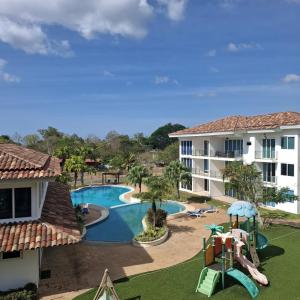 an image of the pool at the resort at Rio Mar Villages in San Carlos