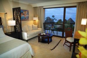 Cama ou camas em um quarto em Dreams Playa Bonita All Inclusive
