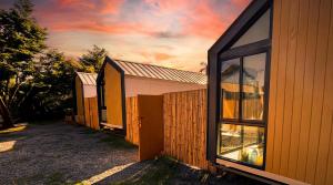 a row of cottages next to each other at Tiny Love Room in Ao Nang Beach