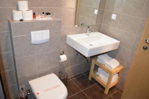 Koupelna v ubytování B&B Berr + 26 fotografií