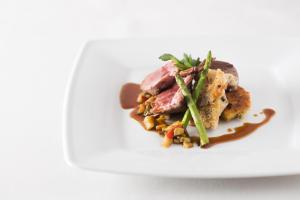 Essen im Hotel oder in der Nähe