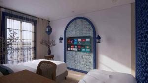 Cox Hotel tesisinde bir televizyon ve/veya eğlence merkezi
