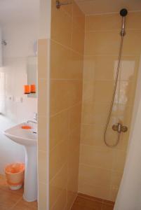 Kúpeľňa v ubytovaní Apartmány Růže