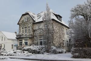 L'établissement Hotel Pellmühle en hiver