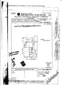 a page of a document with a drawing of a house at Serenity & Art in Viterbo
