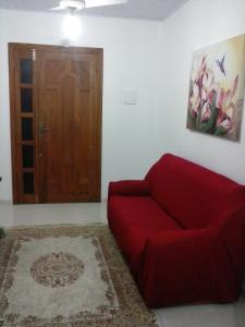 Χώρος καθιστικού στο Residencial Ostras