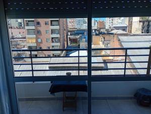 a view of a city from a window at APARMENT Paraguay 341 in Rosario