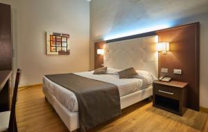 Postel nebo postele na pokoji v ubytování Hotel Cosimo de' Medici