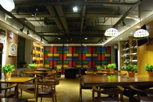 Veitingastaður eða matsölustaður á James Joyce Hotel Xi'an Datang Furong Garden