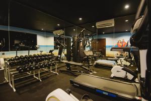 The fitness centre and/or fitness facilities at L'amore Hotel Seminyak