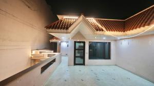 a view of a building with a roof at Rustam Villa Sector 39 in Gurgaon
