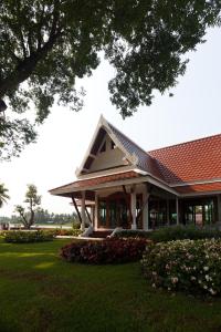 Zahrada ubytování RK Riverside Resort & Spa (Reon Kruewal)
