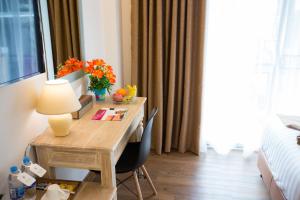 Istumisnurk majutusasutuses Hi Chiangrai Hotel