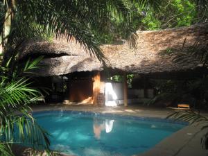 בריכת השחייה שנמצאת ב-Boko Boko Guesthouse and Hotel או באזור