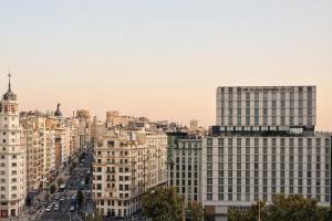 a view of a city with tall buildings at VP Plaza España Design in Madrid